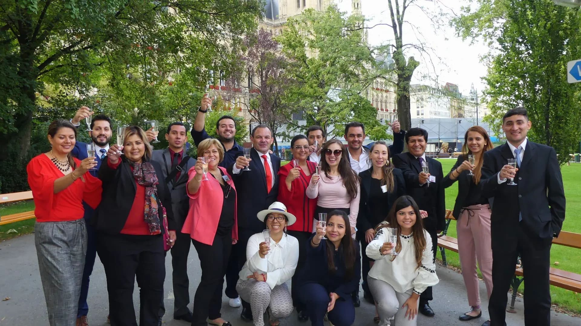 Momentos de la gala en Viena